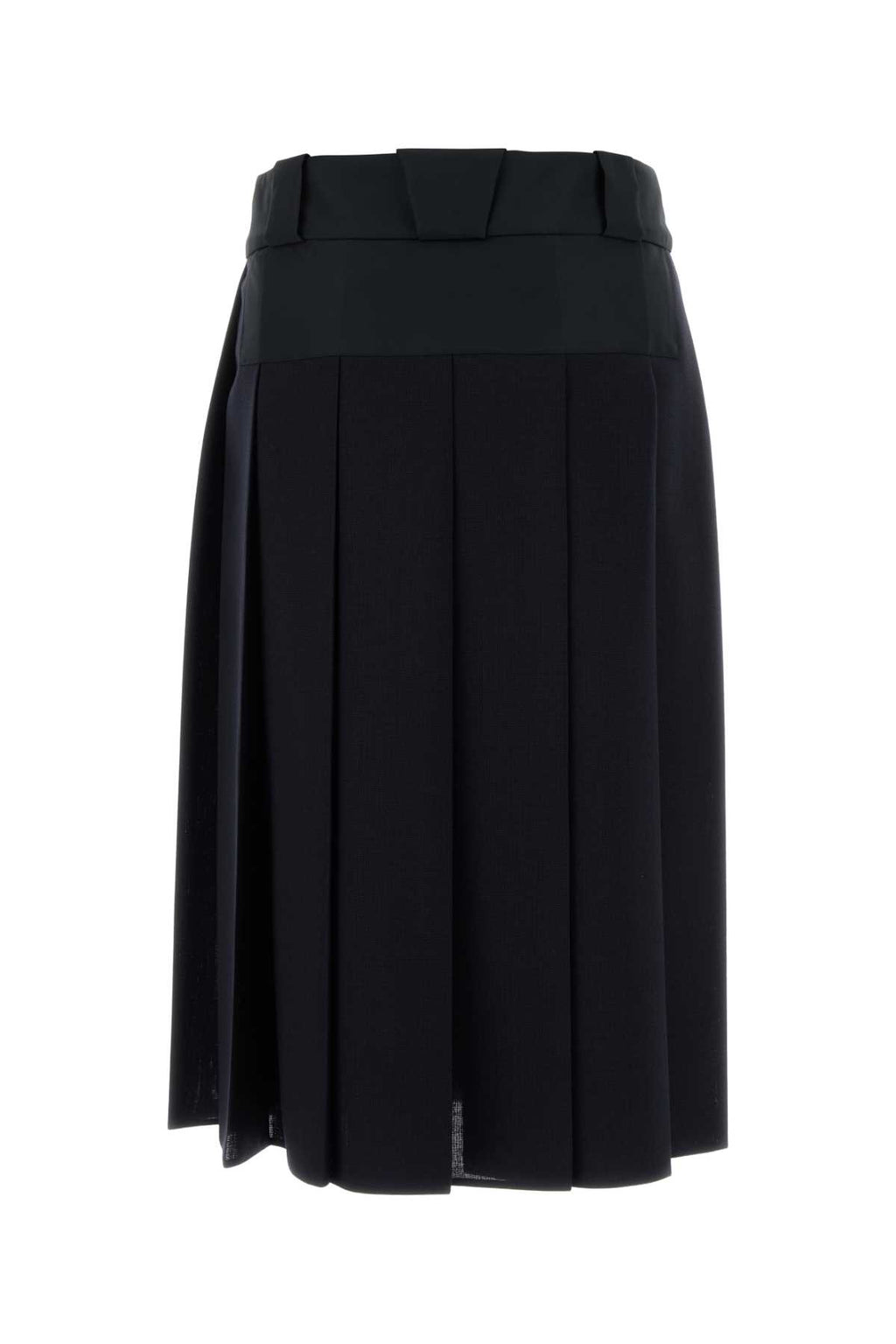 PRADA GONNE For Women Exterior: 100% Virgin wool Lining: 100% Recycled cupro