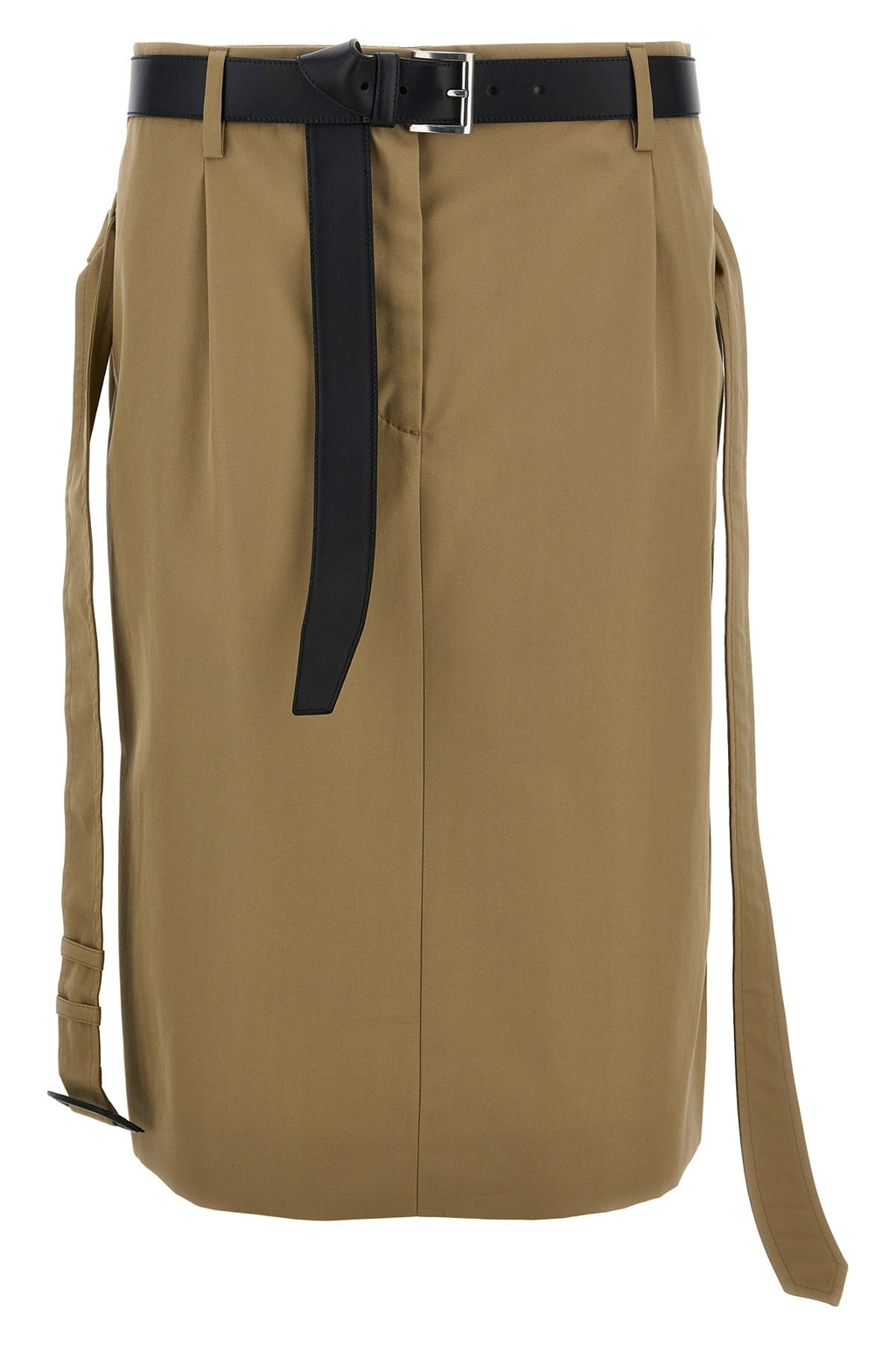 PRADA Twill skirt For Women 100% cotton