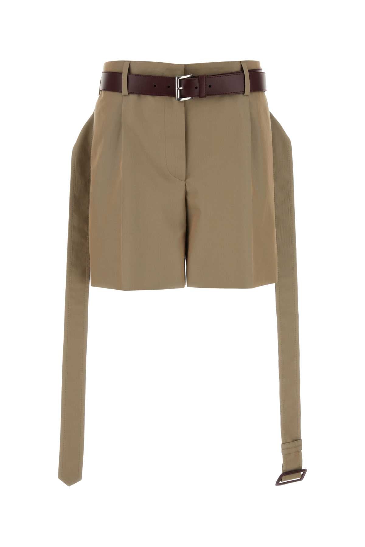 PRADA PANTALONI For Women 100%CO-100%CALFLEATHER