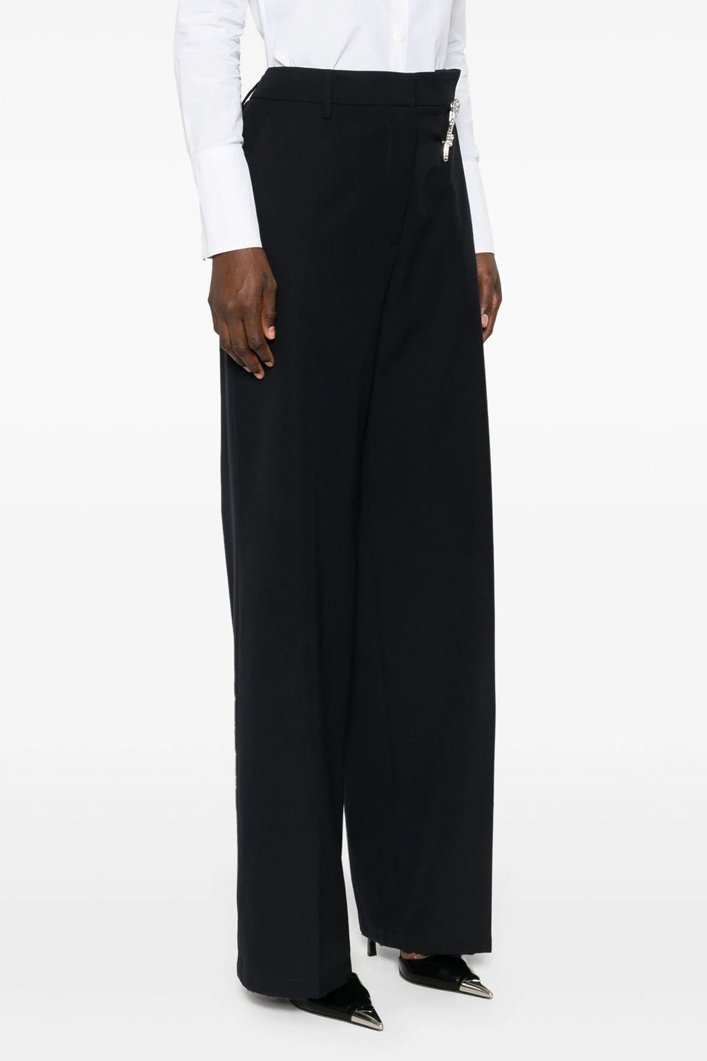 PRADA Gabardine trousers For Women 100% wool