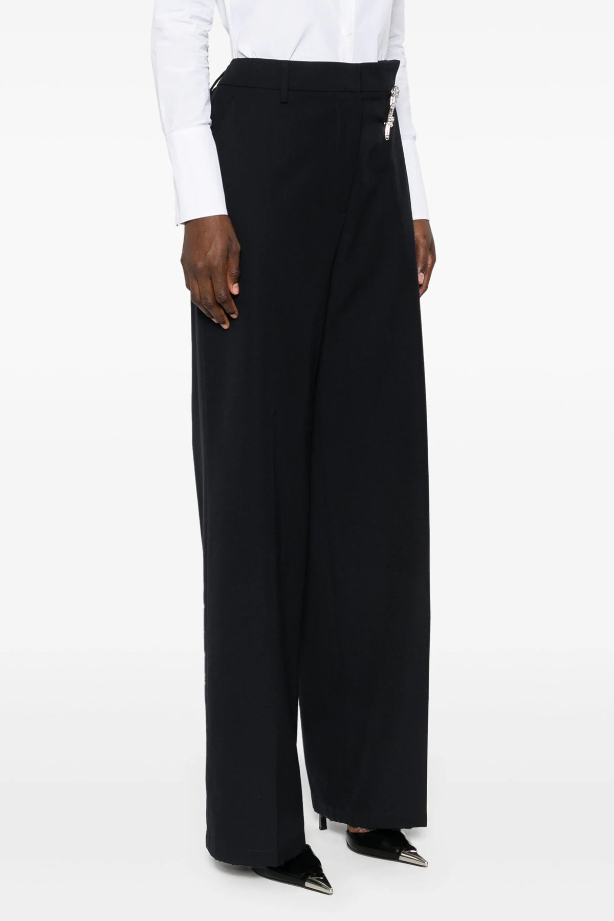 PRADA Gabardine trousers For Women 100% wool