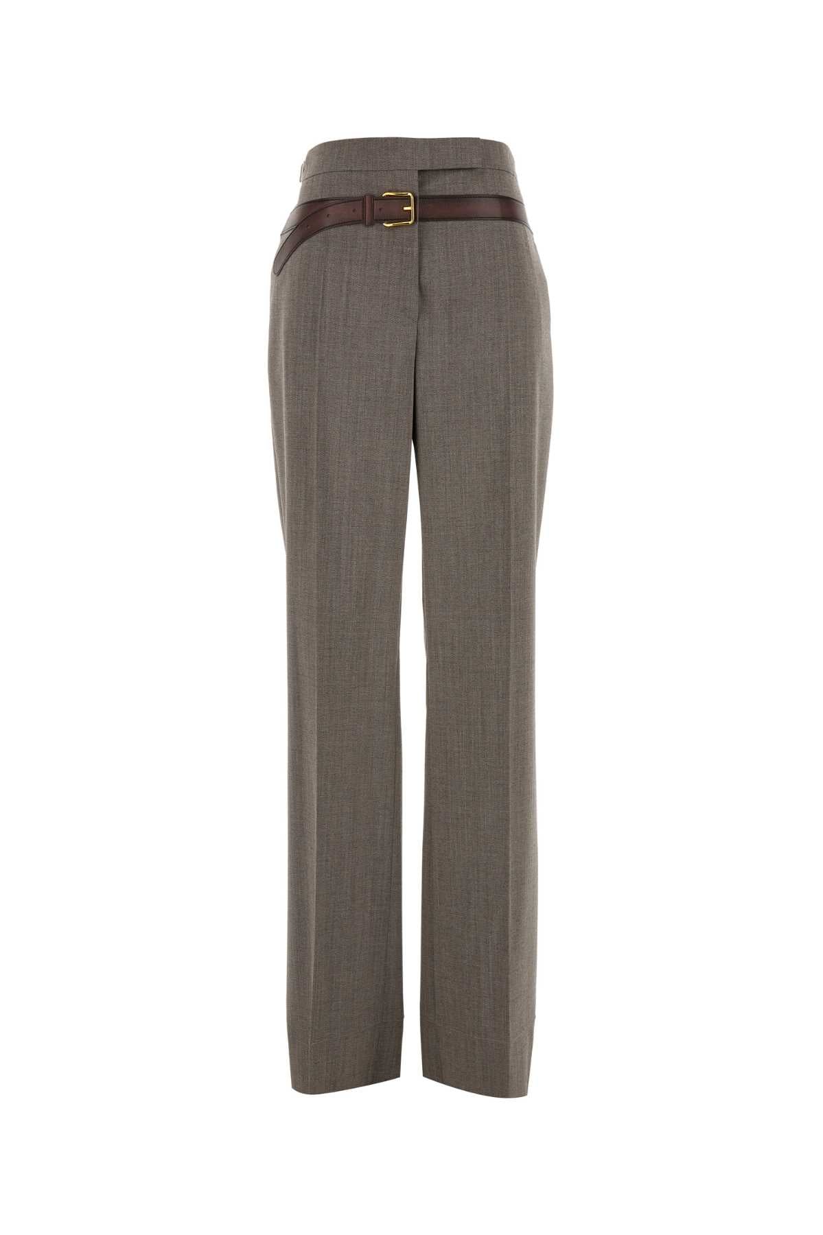 PRADA PANTALONI For Women Exterior: 55% Polyester 45% Virgin wool