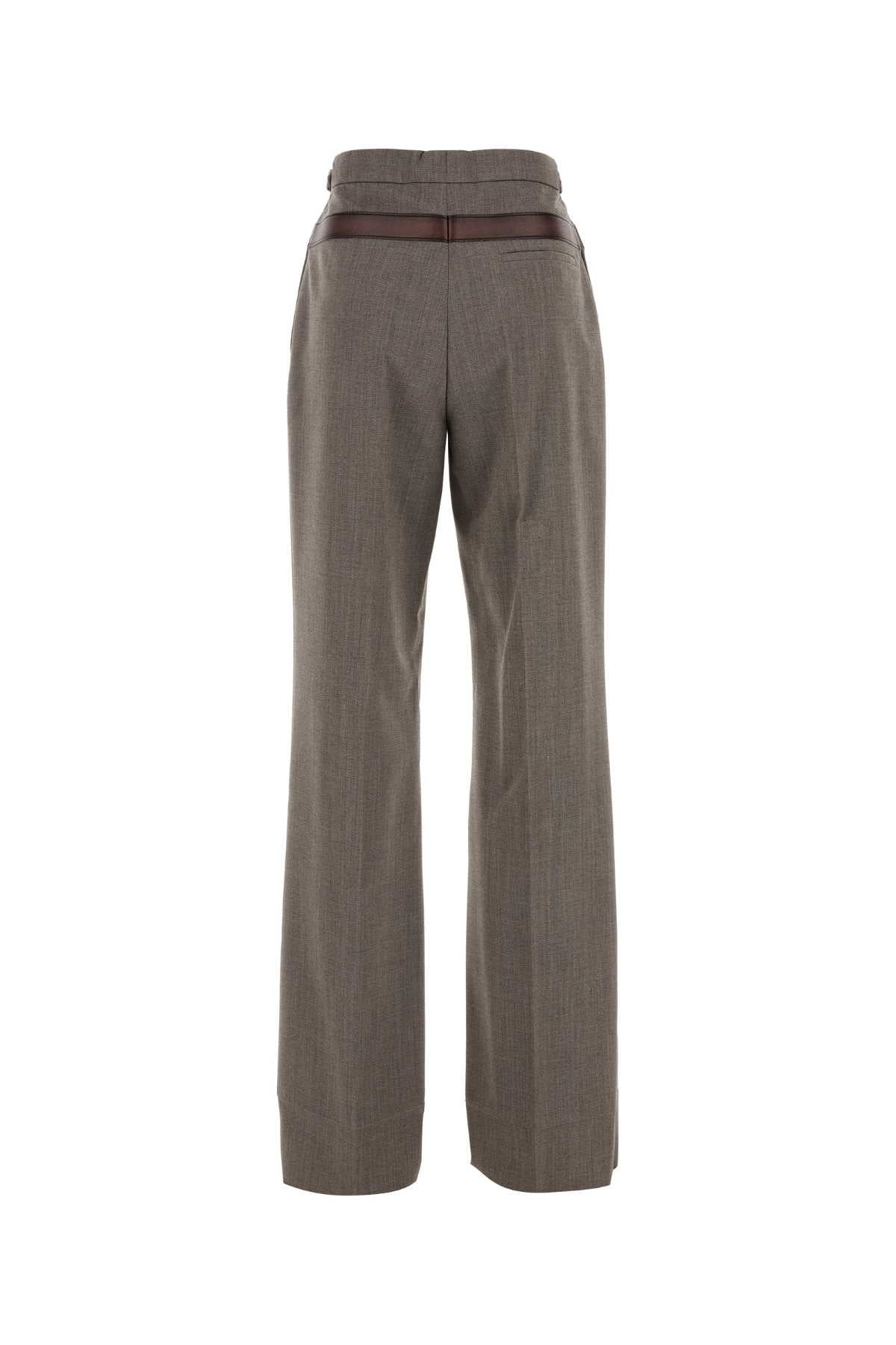 PRADA PANTALONI For Women Exterior: 55% Polyester 45% Virgin wool