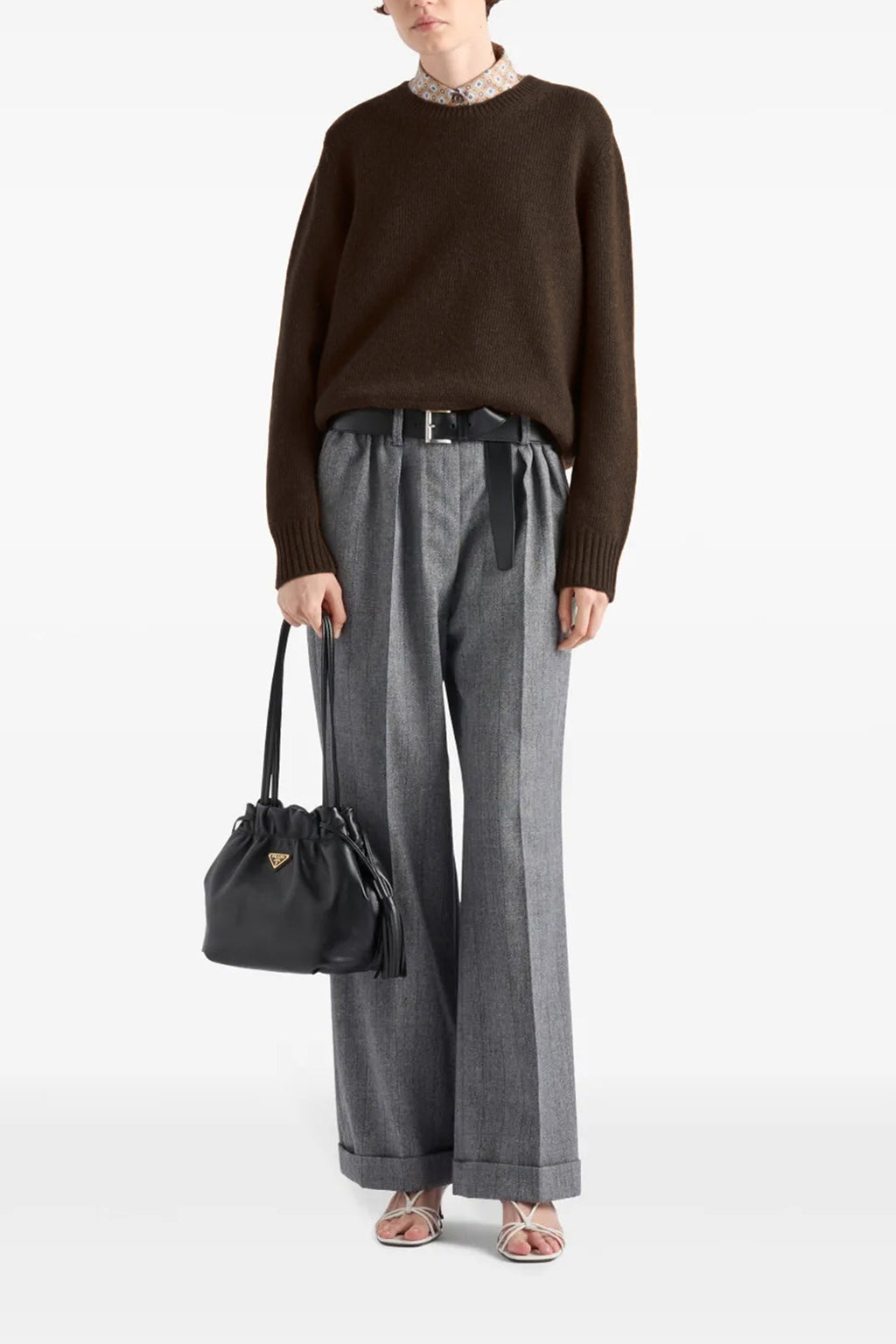PRADA Cashmere sweater For Women 70% virgin wool 30% cachemire