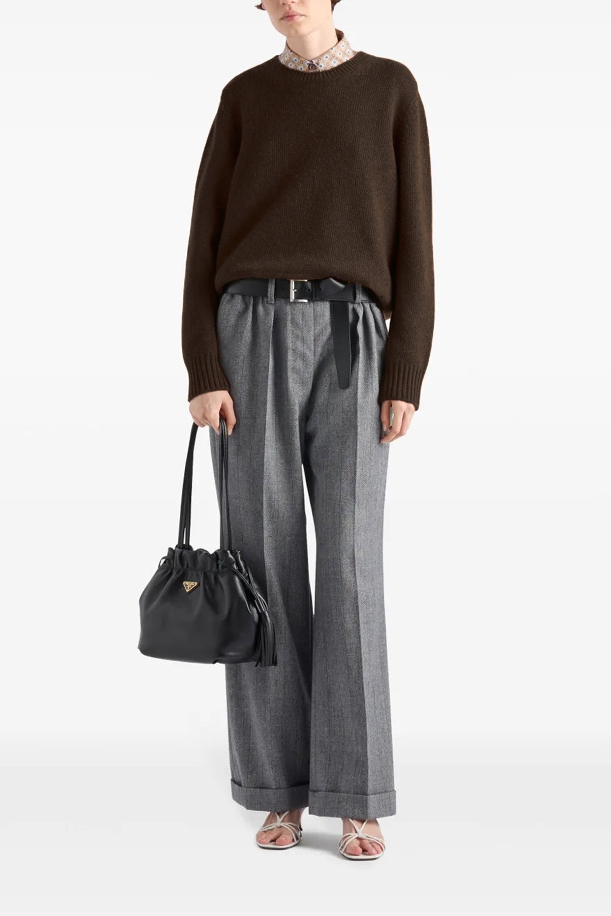PRADA Cashmere sweater For Women 70% virgin wool 30% cachemire
