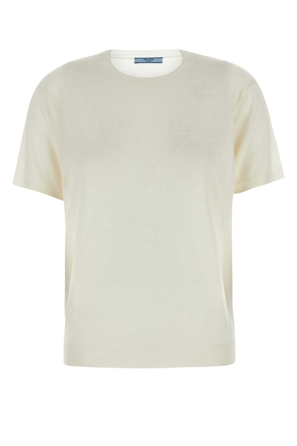 PRADA GIROCOLLO M/C For Women Exterior: 100% Cashmere