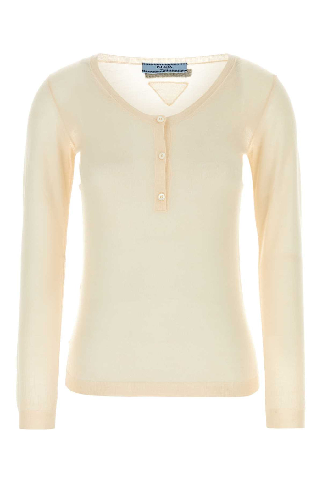 PRADA GIROCOLLO For Women Exterior: 70% Cashmere 30% Silk