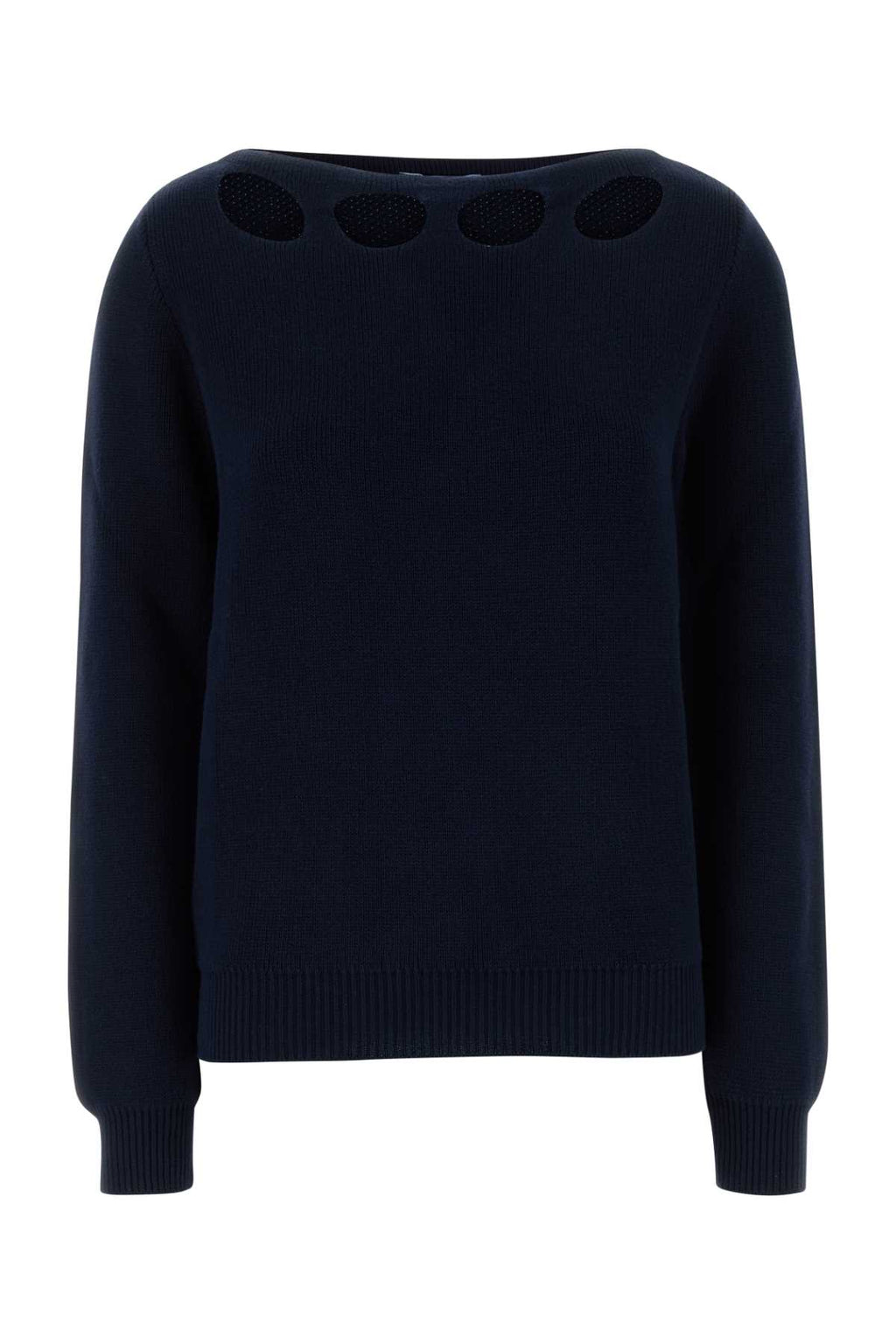 PRADA SCOLLO BARCA For Women Exterior: 100% Cotton