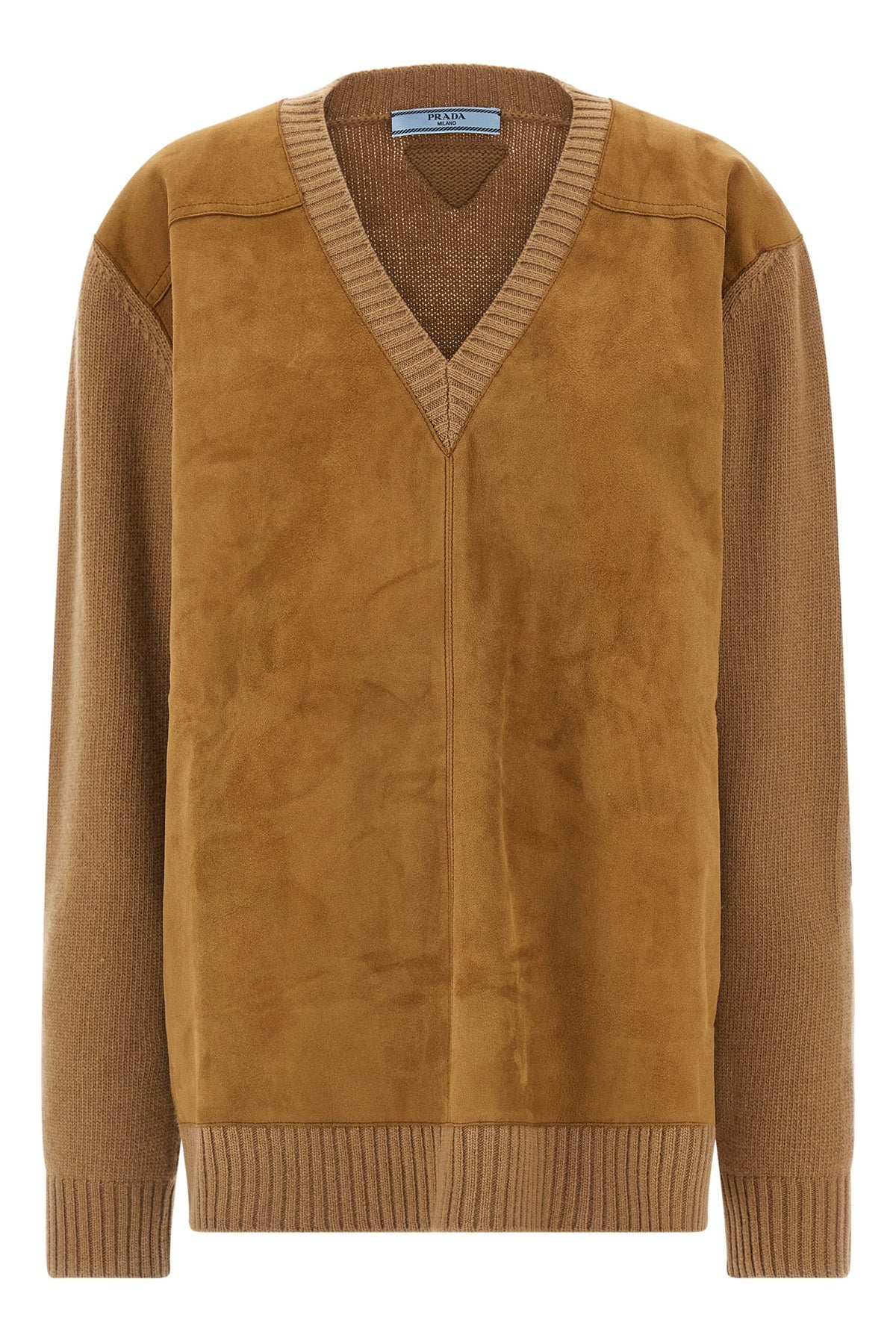 PRADA Suede sweater For Women 70% virgin wool 30% cachemire