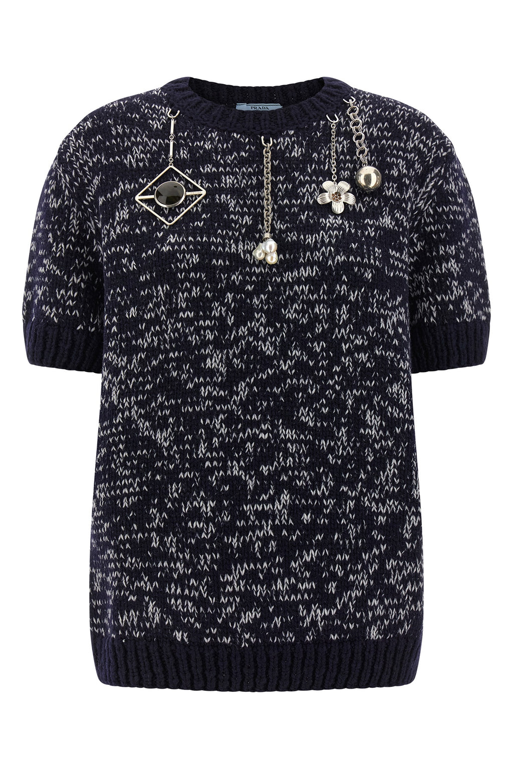 PRADA Pendant sweater For Women 100% virgin wool