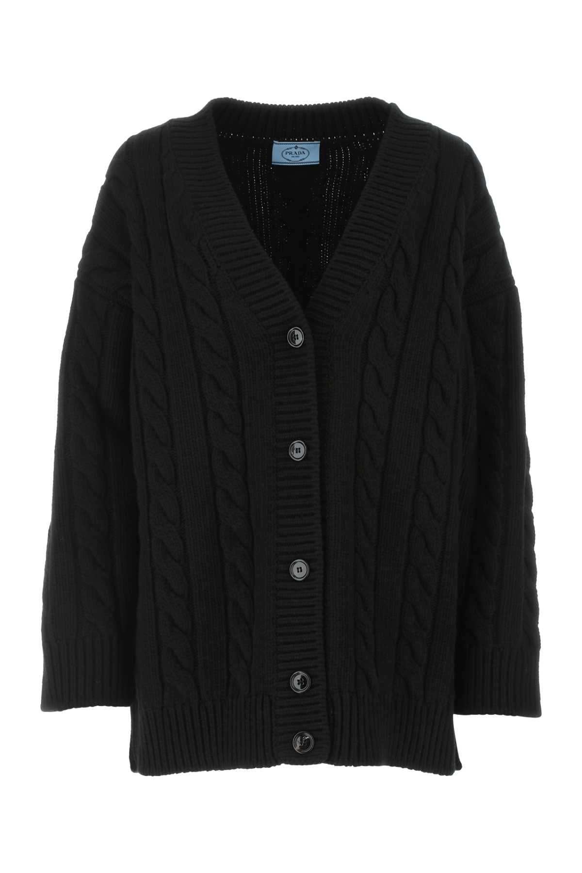 PRADA CARDIGAN For Women Exterior: 70% Virgin wool 30% Cashmere
