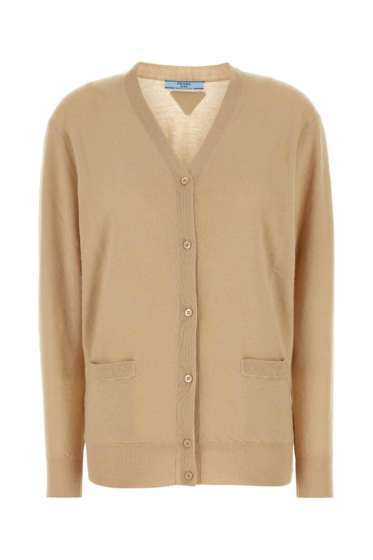 PRADA CARDIGAN For Women 100%WS-100%TROCHUS NILOTICUS