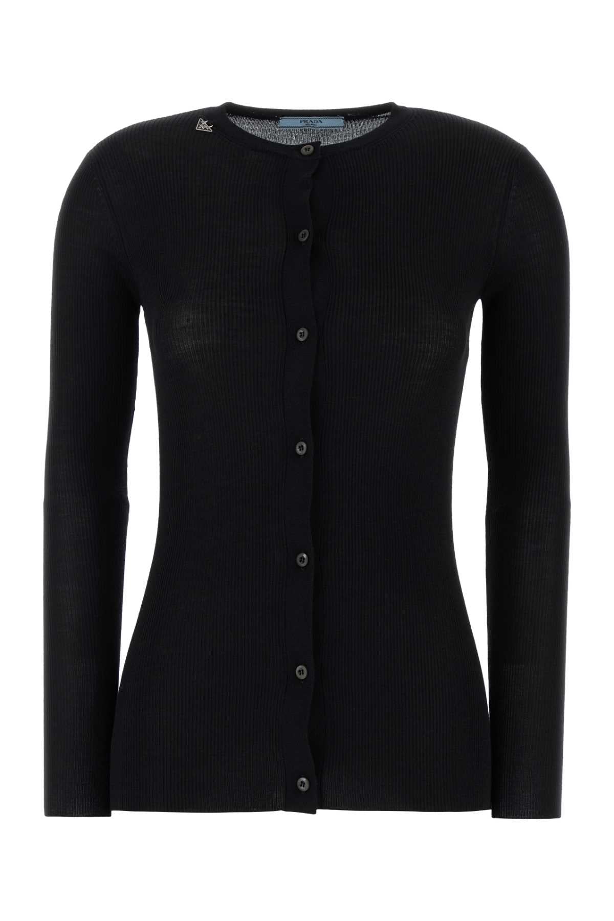 PRADA CARDIGAN For Women Exterior: 100% Virgin wool