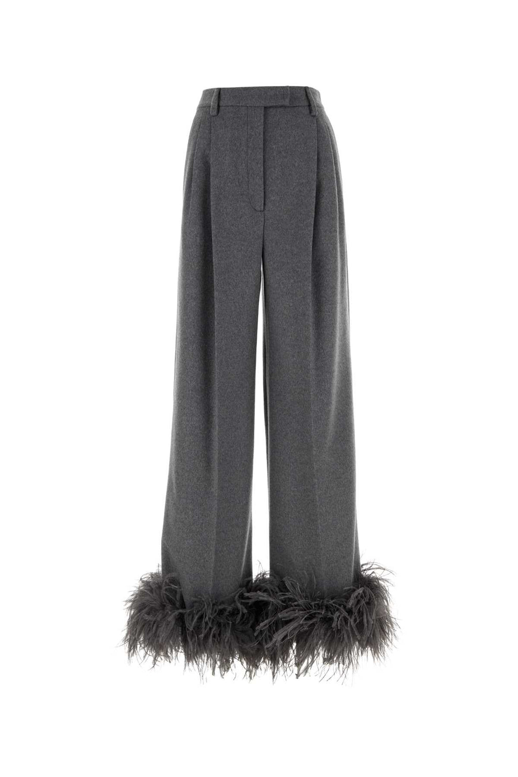 PRADA PANTALONE For Women 100%WS-100%MELEAGRIS GALLOPAVO-100%STRUTHIO CAM.AUSTRA