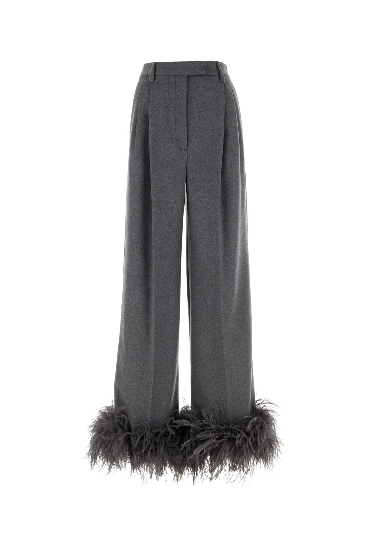 PRADA PANTALONE For Women 100%WS-100%MELEAGRIS GALLOPAVO-100%STRUTHIO CAM.AUSTRA