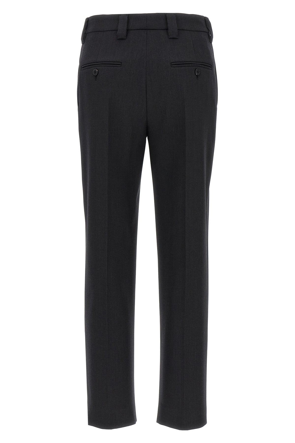 PRADA Brooch pants For Women 100% virgin wool