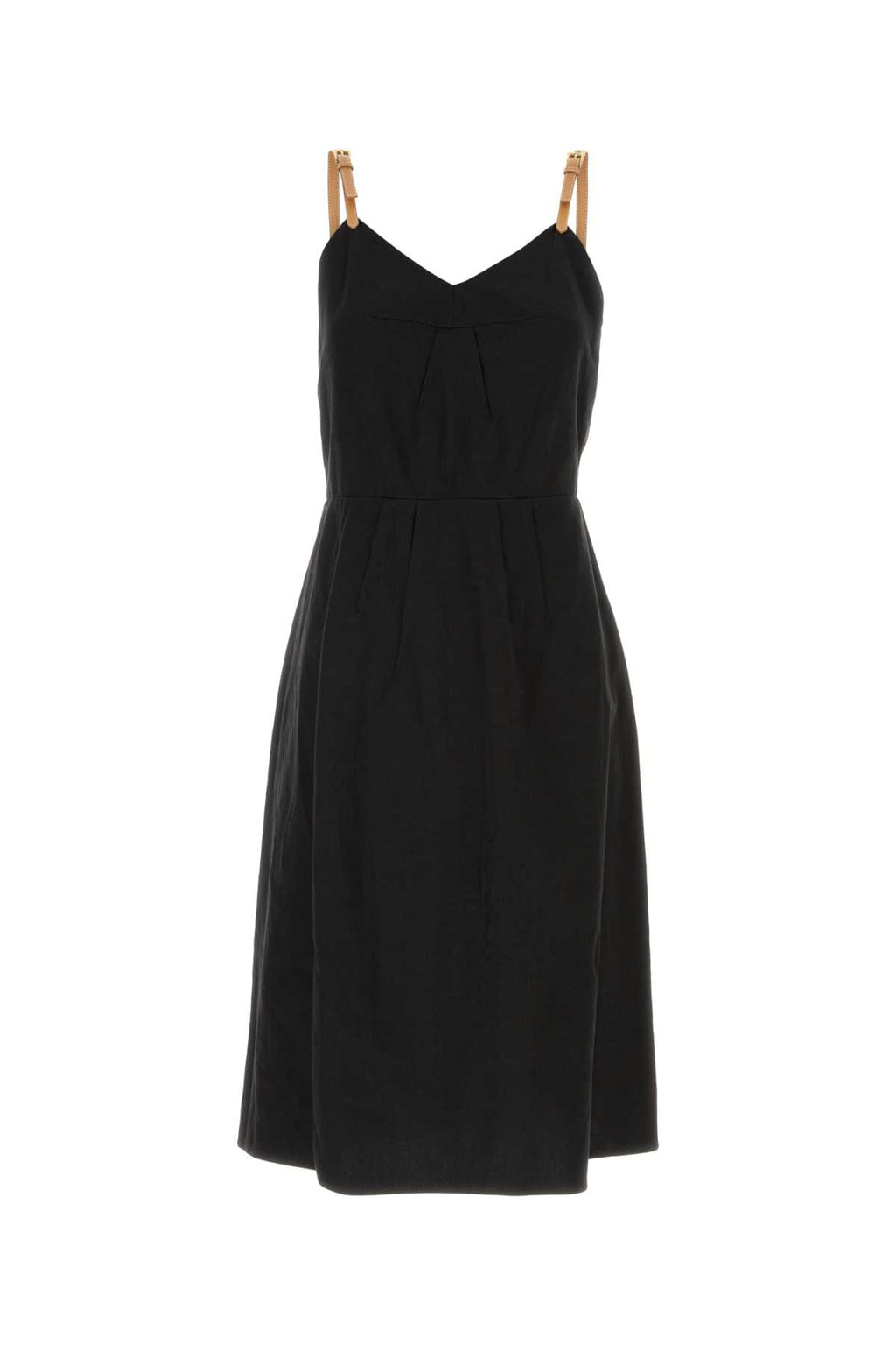 PRADA WOMEN'S DRESSES For Women Exterior: 66% Linen 34% Cotton