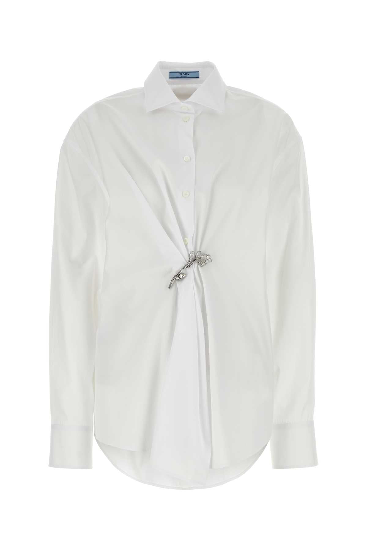 PRADA CAMICIE For Women 100%CO-60%CRYSTAL 40%BRASS-100%TROCHUS NILOTICUS