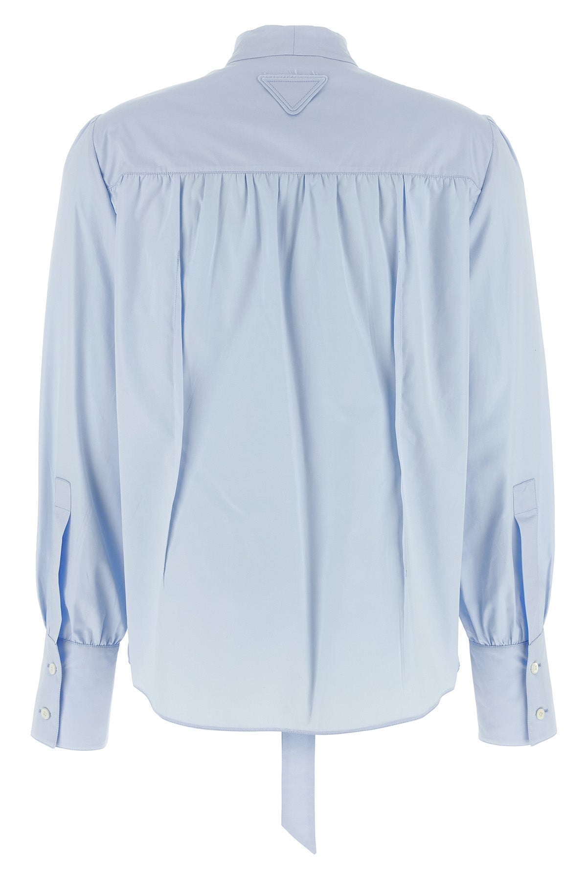 PRADA Lavallière collar shirt For Women 100% cotton
