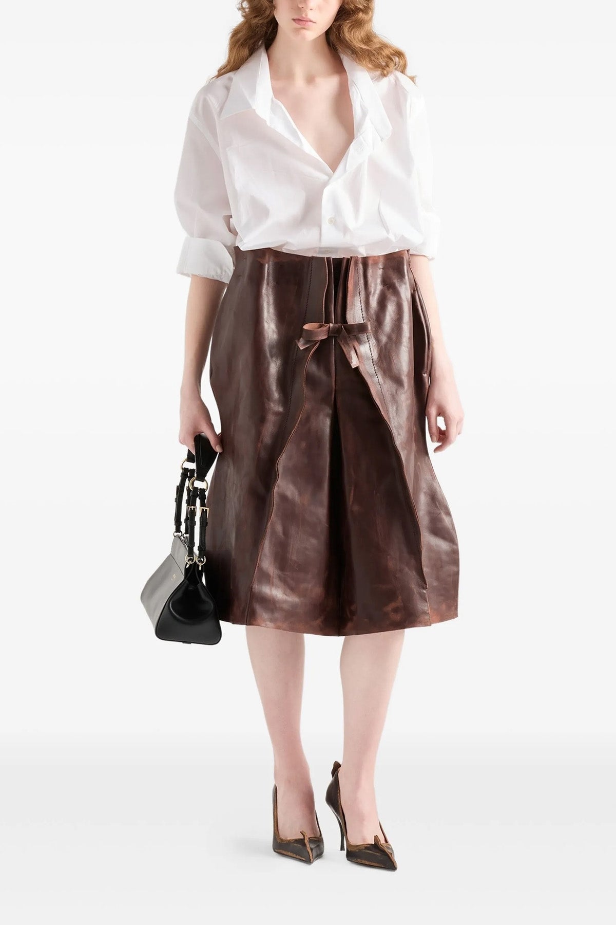PRADA Poplin shirt For Women 100% cotton