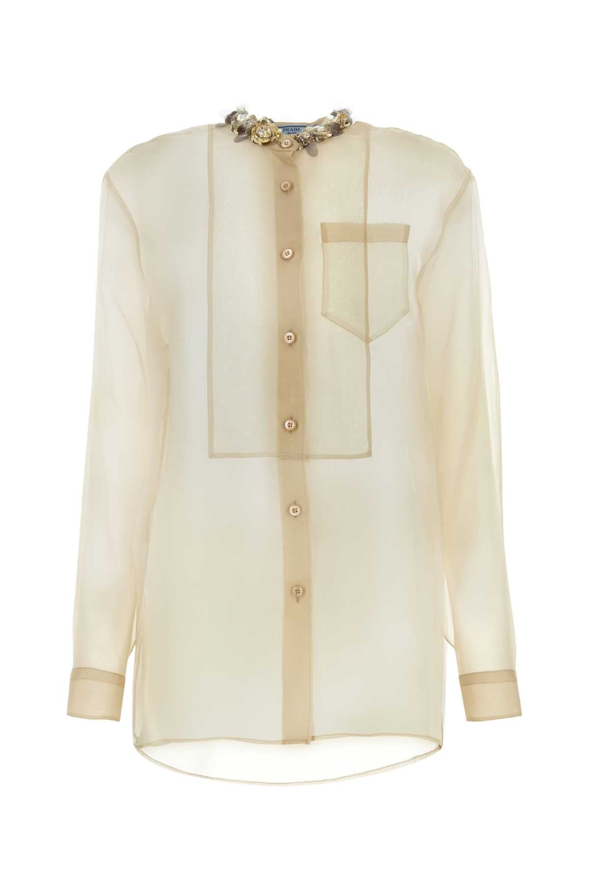 PRADA CAMICIA For Women 100%SE-50%POLIESTERE 35%VETRO 15%OTTONE-100%TROCHUS NILOTICUS