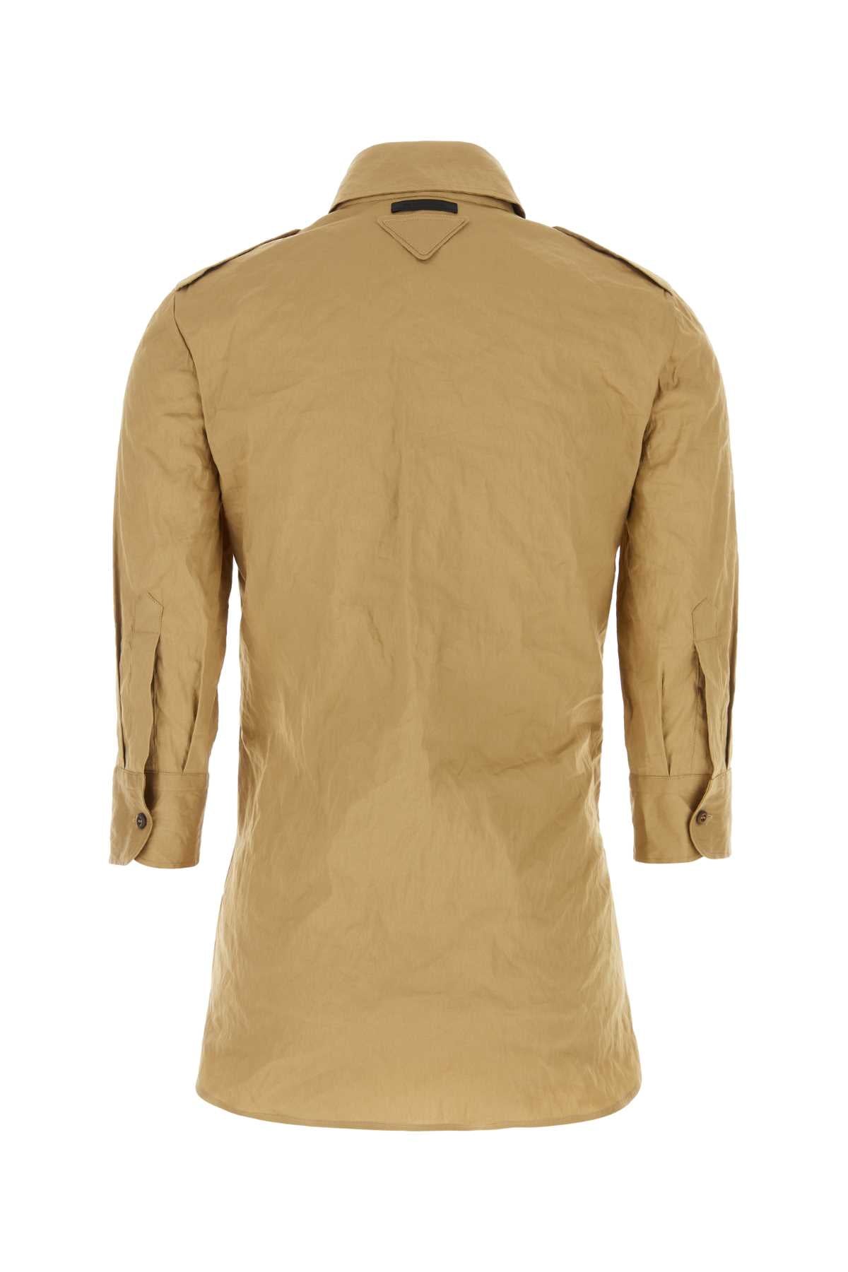 PRADA CAMICIA For Women Exterior: 62% Cotton 17% Nylon 16% Metallized fiber 5% Elastane