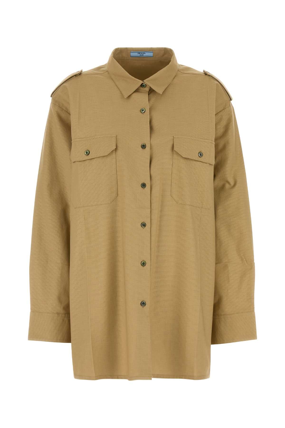 PRADA CAMICIA For Women 100%CO-100%TROCHUSNILOTICUS