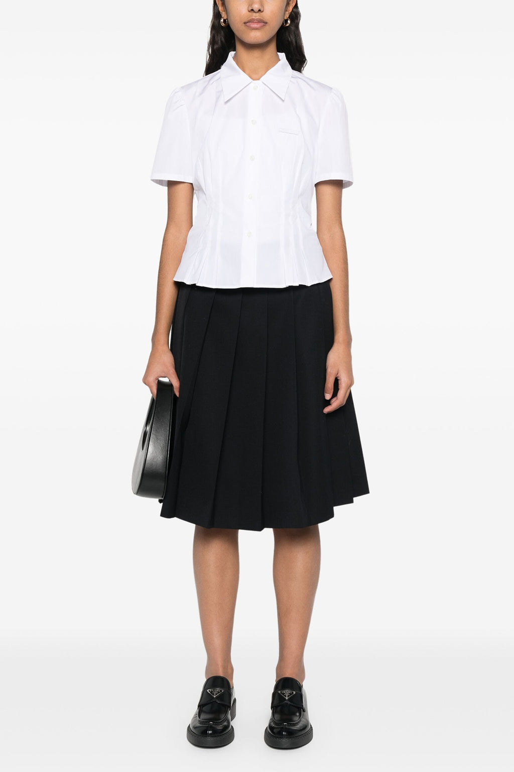 PRADA Pleated shirt For Women 100% cotton