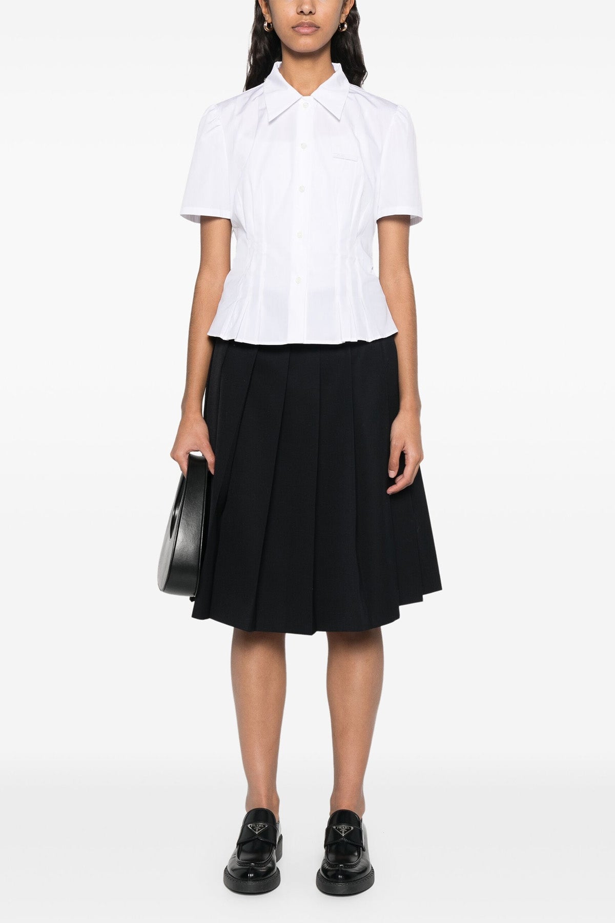 PRADA Pleated shirt For Women 100% cotton