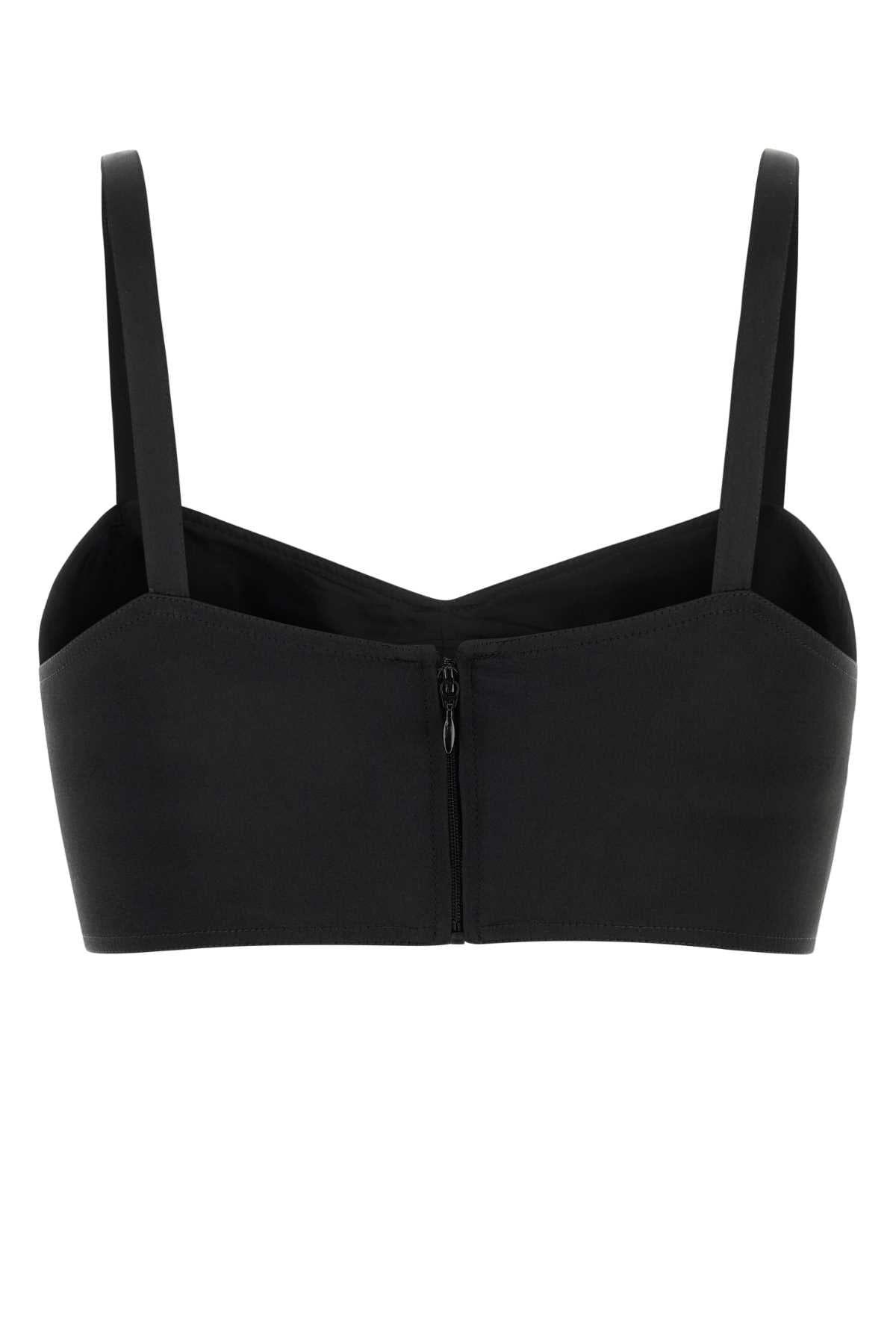PRADA TOP For Women Exterior: 54% Acetate 46% Viscose Lining: 60% Cupro 40% Silk