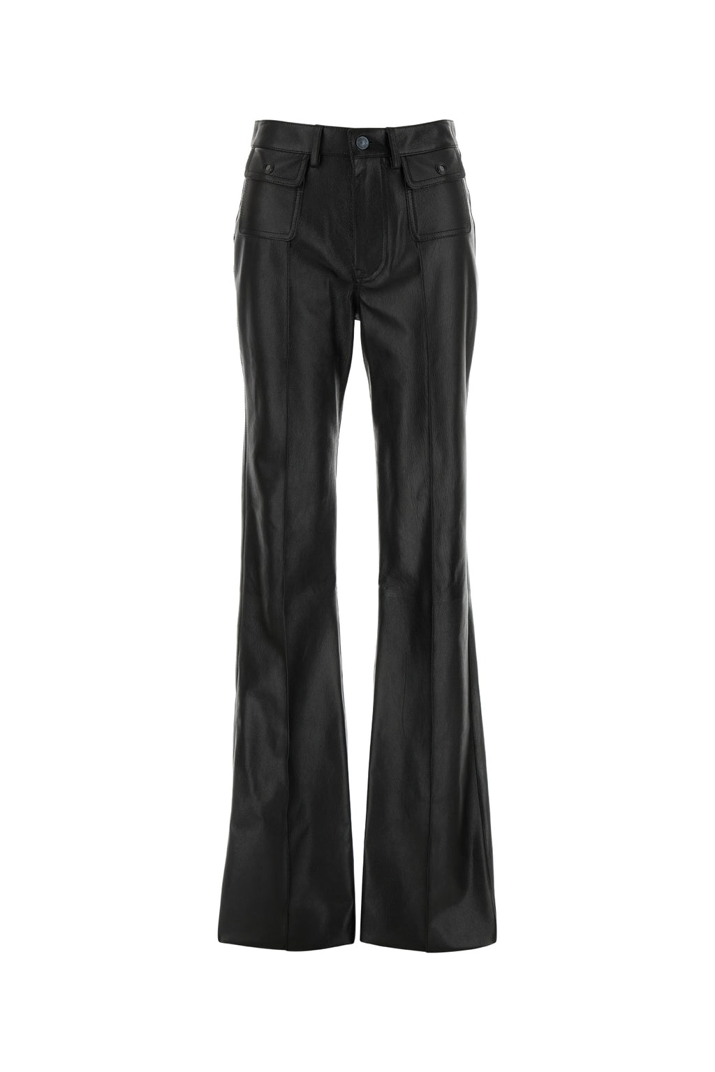 TOM FORD GRAIN LUX GOAT LEATHER PANTS WITH PATCH POCKETS For Women Leather: 100%Goat Leather / Lining: 92%Silk - 8%Elastane