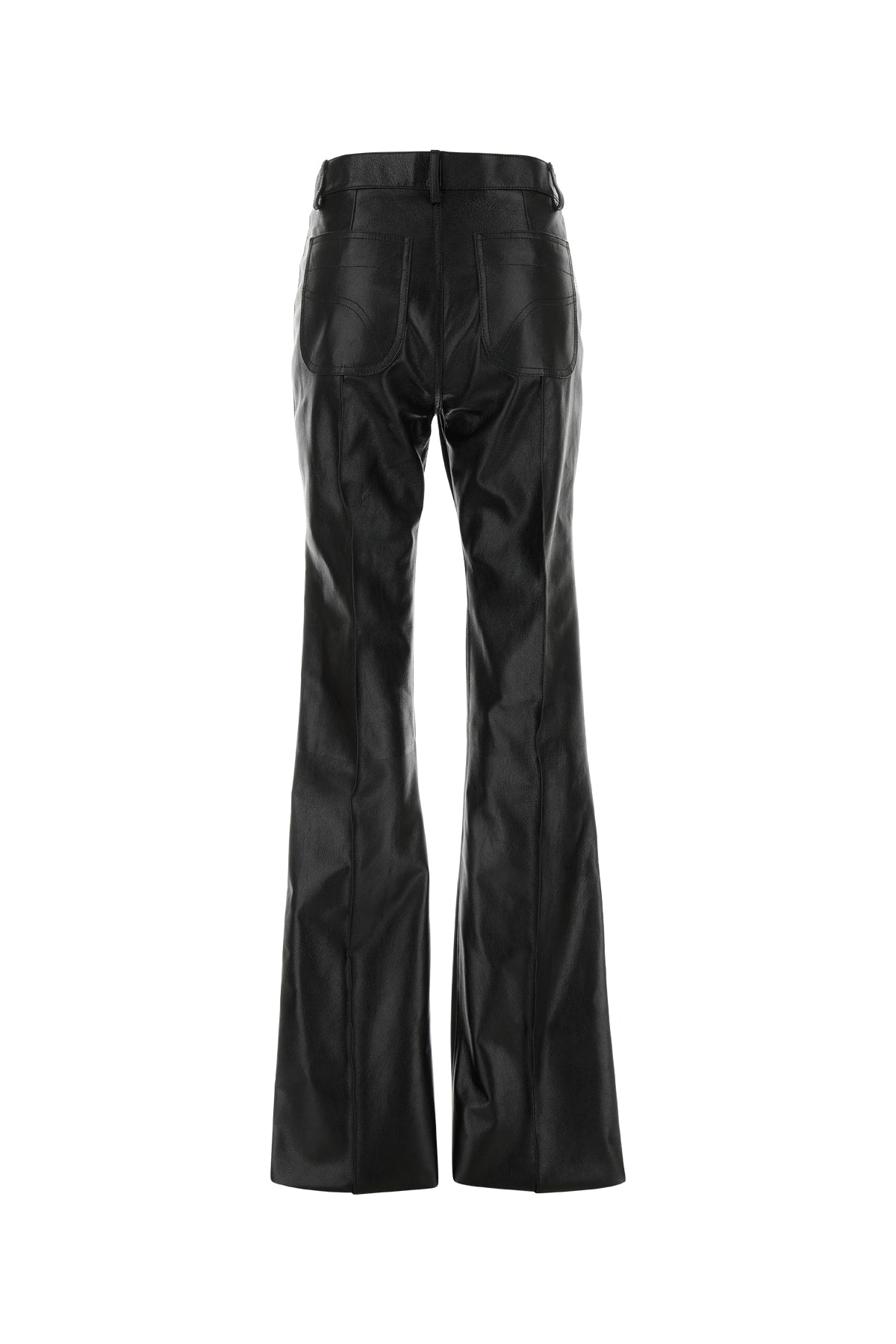 TOM FORD GRAIN LUX GOAT LEATHER PANTS WITH PATCH POCKETS For Women Leather: 100%Goat Leather / Lining: 92%Silk - 8%Elastane