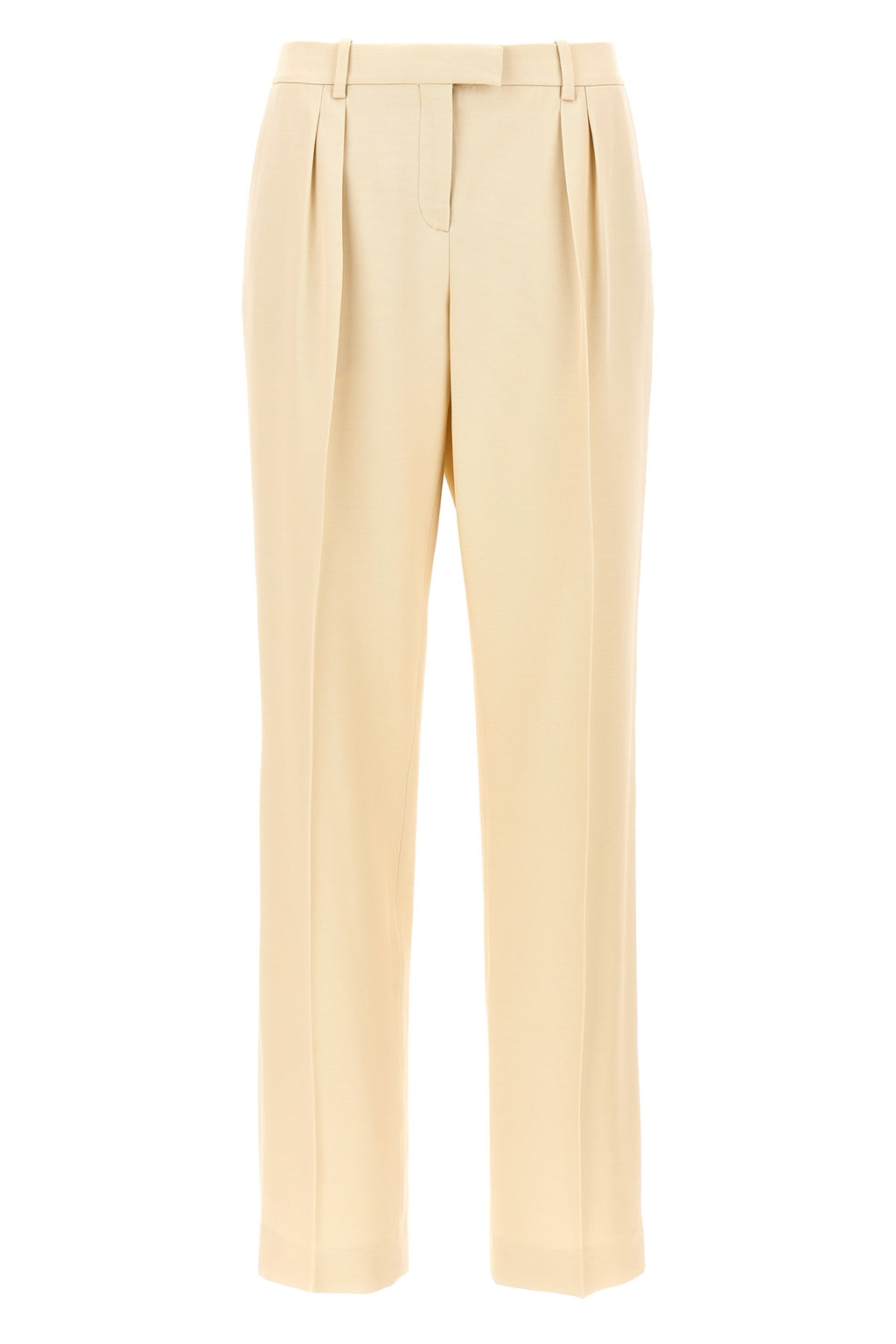 TOM FORD Pants with front pleats For Women 51% silk, 49% wool