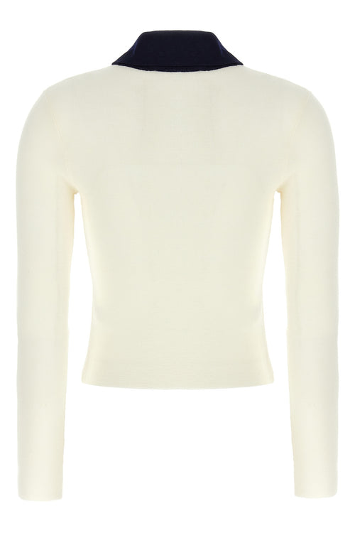 SELF PORTRAIT 'Cream Merino Wool' cardigan For Women 100% wool