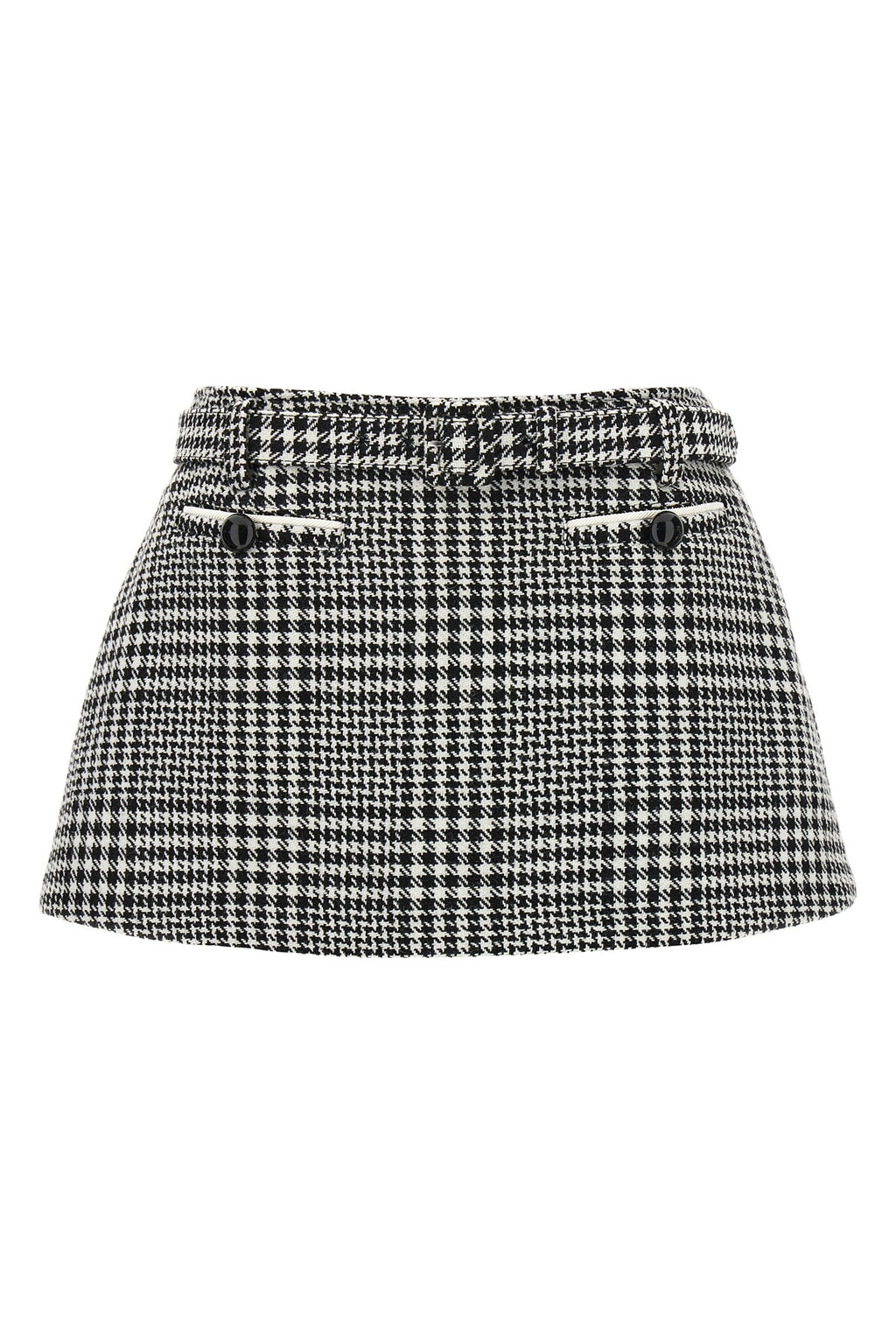 SELF PORTRAIT Bouclé wool skort For Women 40% polyester 26% acrylic 24% wool 10% polyamide