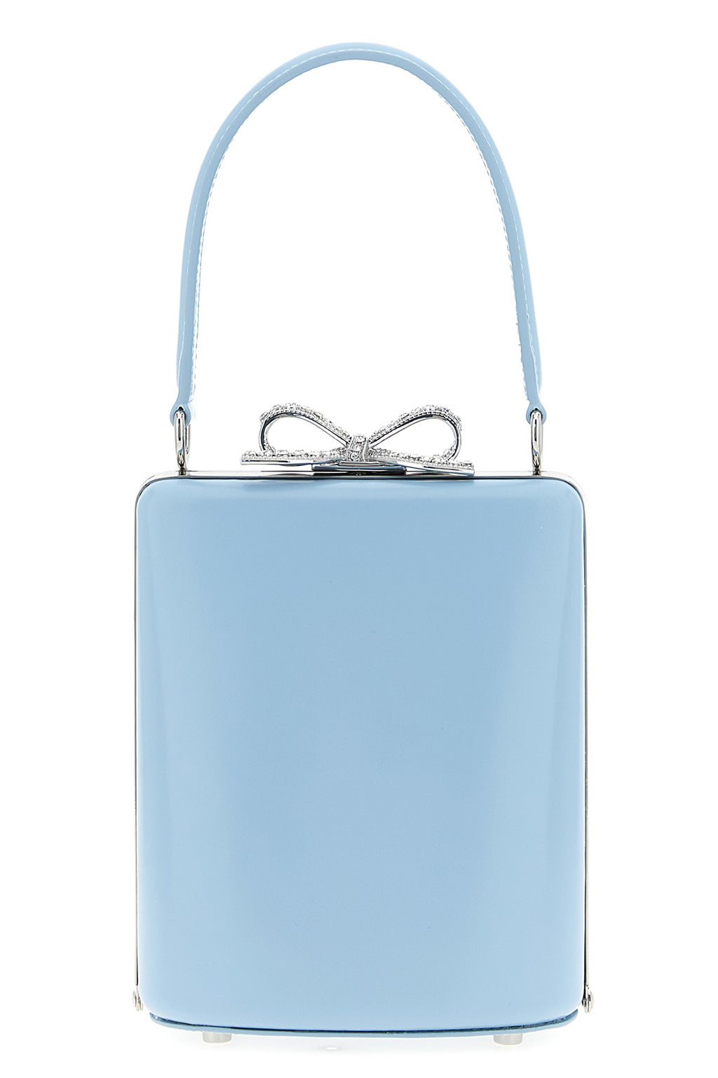 SELF PORTRAIT 'Blue leather bag' handbag For Women 100% lamb leather (Ovis Aries)