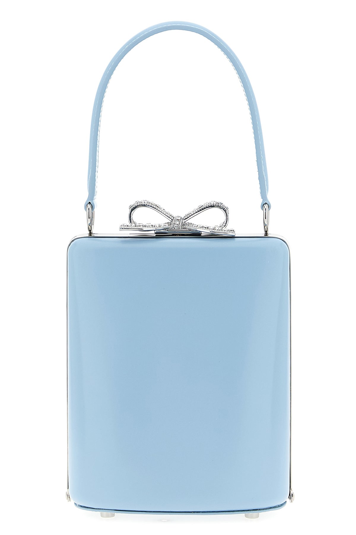 SELF PORTRAIT 'Blue leather bag' handbag For Women 100% lamb leather (Ovis Aries)