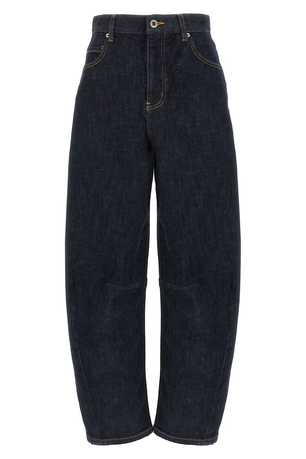 SELF PORTRAIT 'Indigo Barrel Leg' jeans For Women 99% cotton, 1% elastane