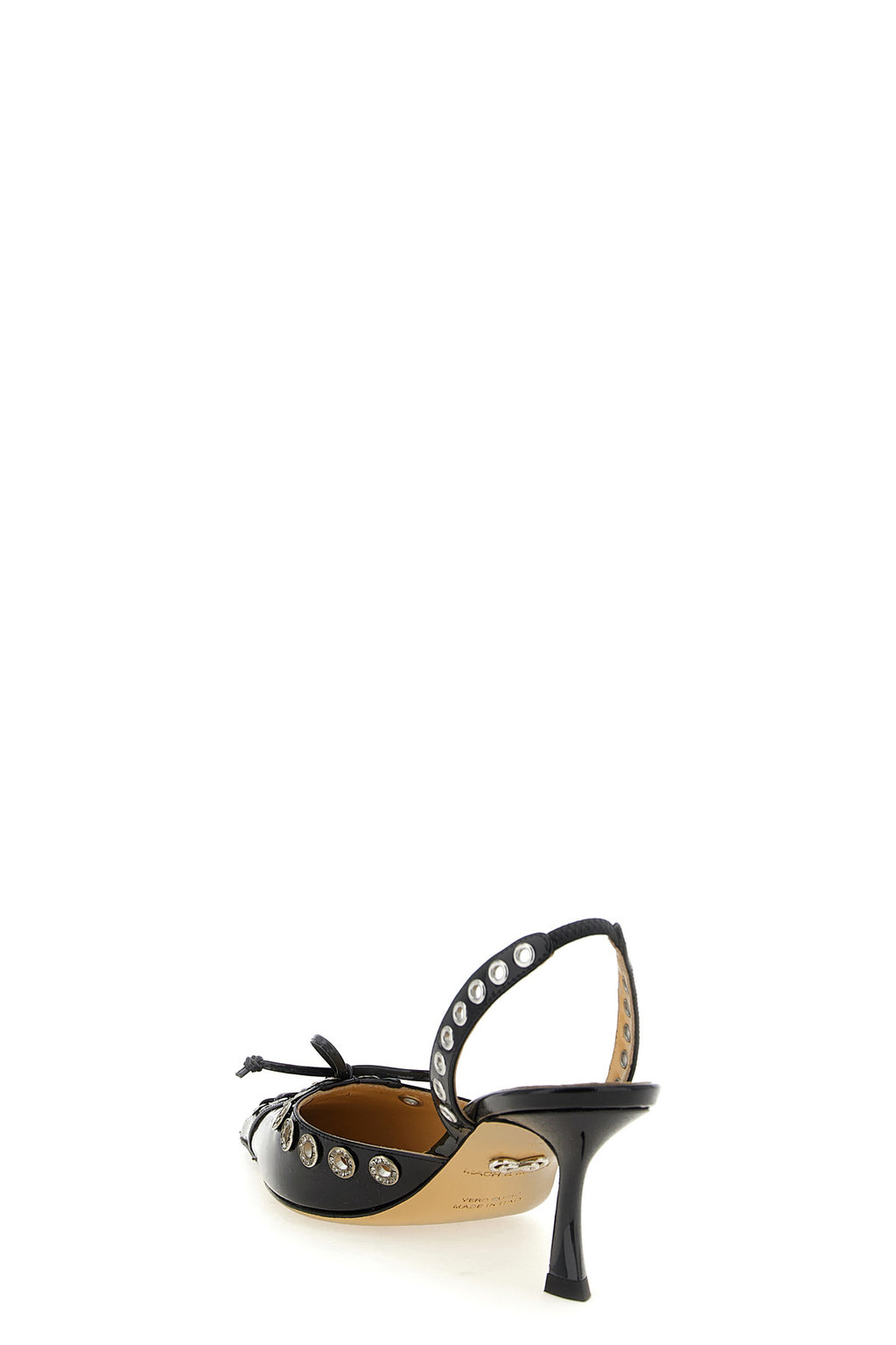 MACH & MACH 'Crystalized Corset' slingback For Women 100% calfskin leather (Bos Taurus)