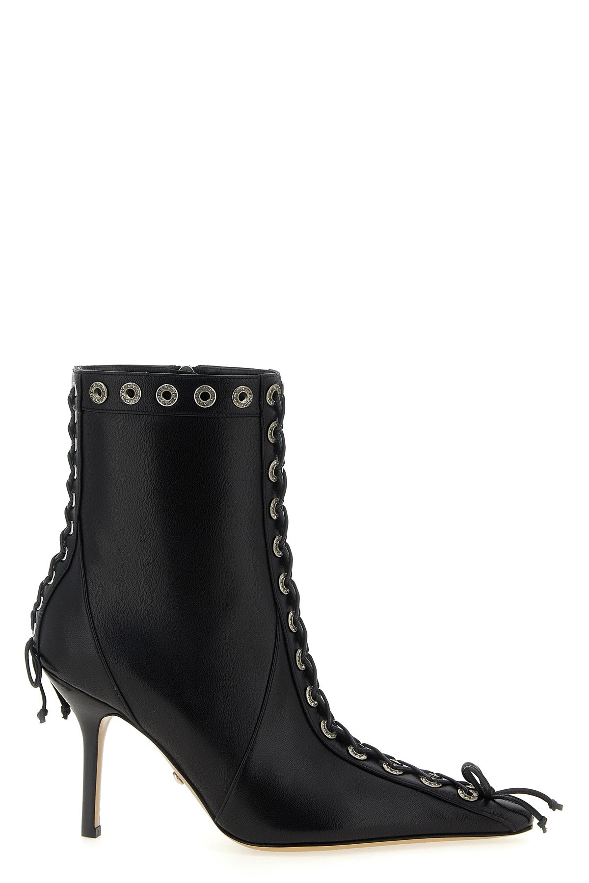 MACH & MACH 'Crystalized Corset' ankle boots For Women 100% calfskin leather (Bos Taurus)