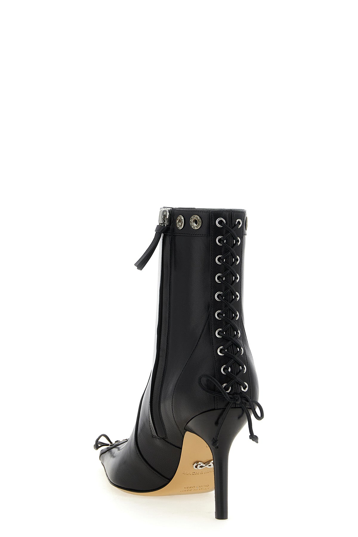 MACH & MACH 'Crystalized Corset' ankle boots For Women 100% calfskin leather (Bos Taurus)