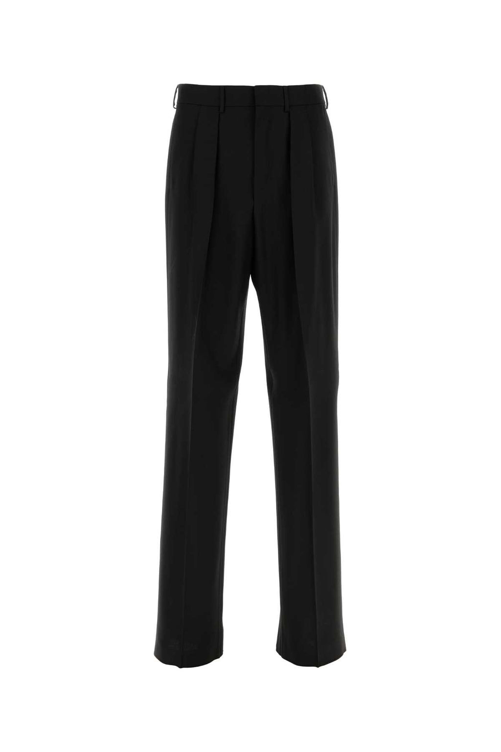 TOM FORD HIGH TWIST BROKEN TWILL DOUBLE PLEAT PANT For Men Exterior: 100% Wool