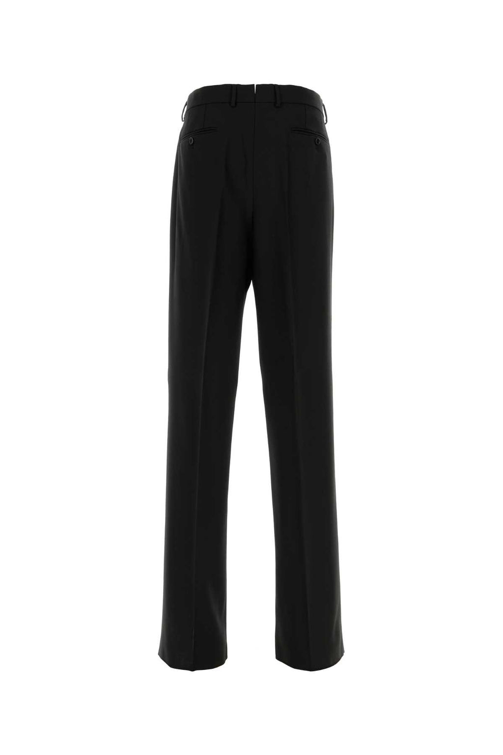 TOM FORD HIGH TWIST BROKEN TWILL DOUBLE PLEAT PANT For Men Exterior: 100% Wool