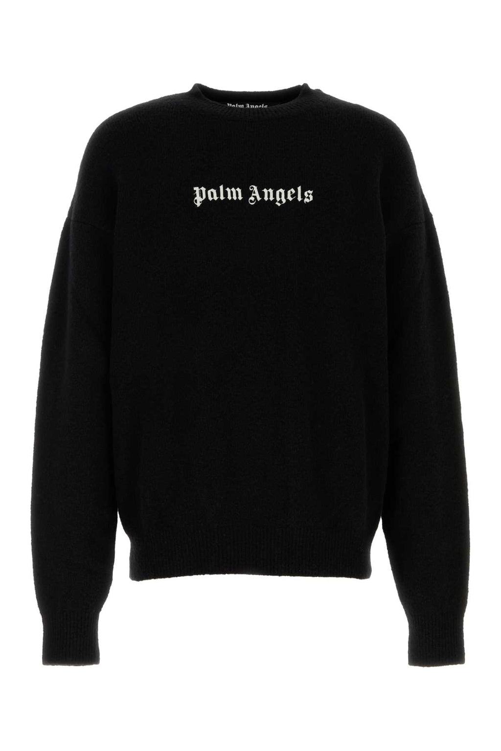 PALM ANGELS MAGLIONE For Men Exterior: 72% Merino wool 20% Nylon 6% Cashmere 2% Elastane