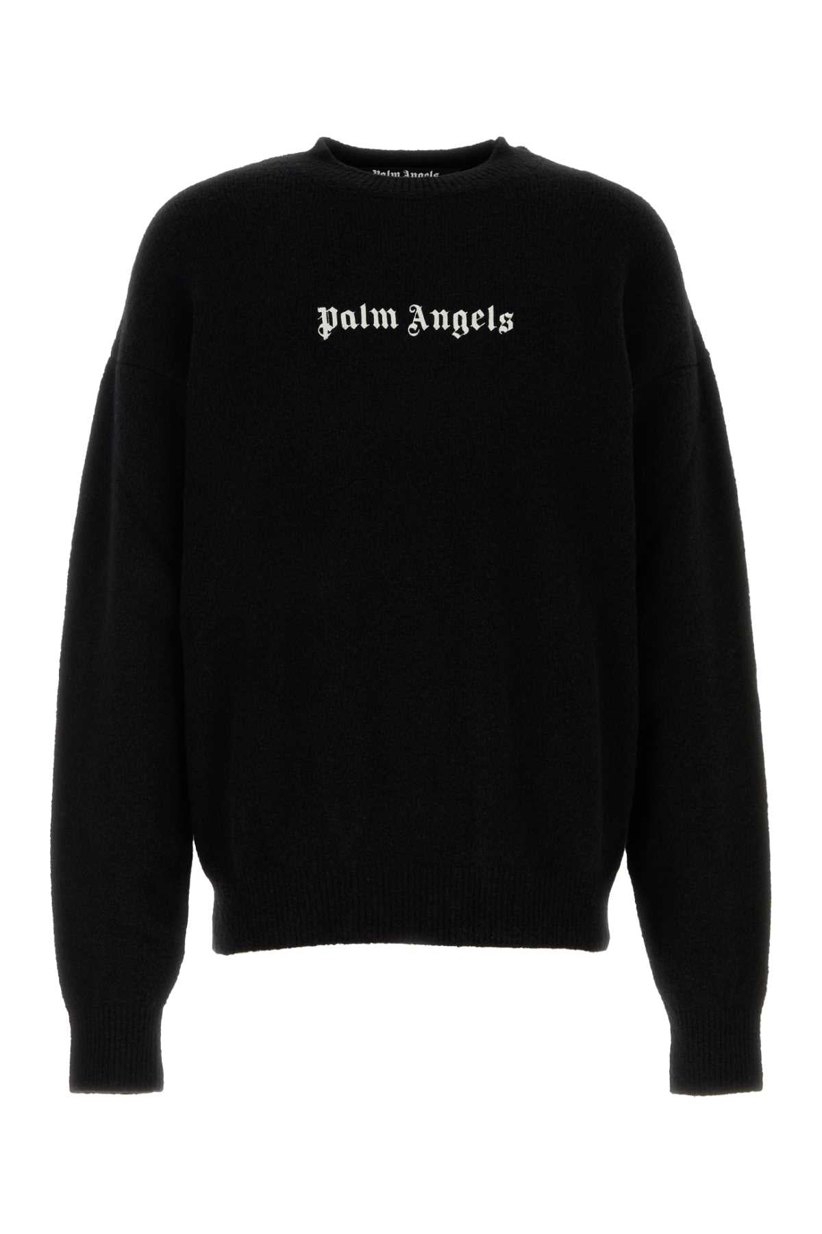 PALM ANGELS MAGLIONE For Men Exterior: 72% Merino wool 20% Nylon 6% Cashmere 2% Elastane