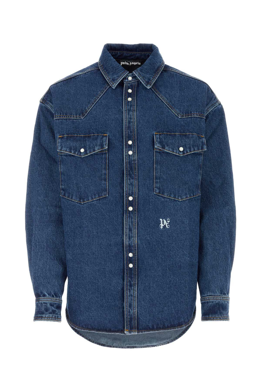PALM ANGELS CAMICIA For Men Exterior: 100% Cotton