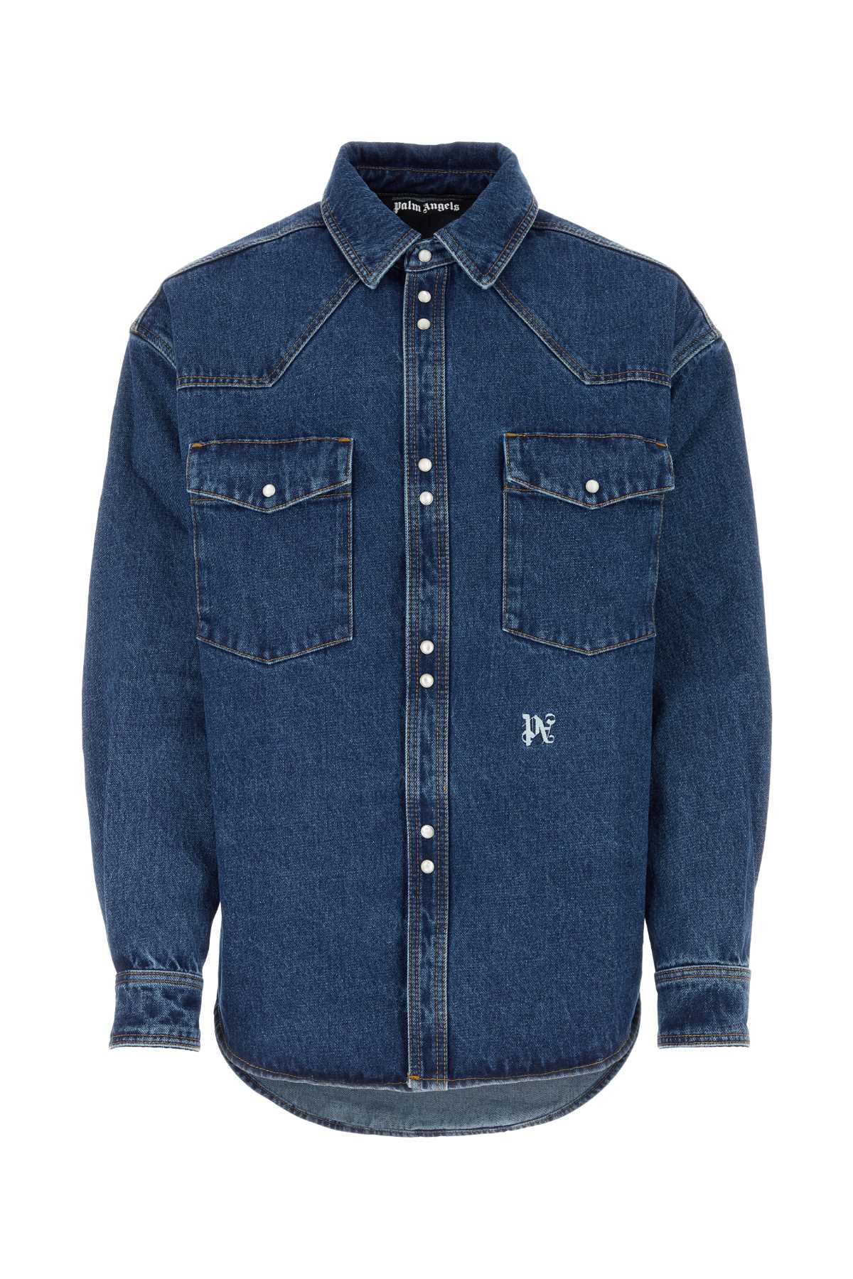 PALM ANGELS CAMICIA For Men Exterior: 100% Cotton