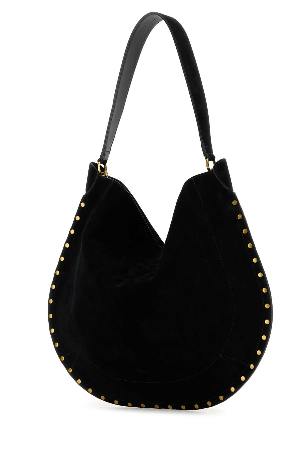 ISABEL MARANT BORSA For Women Exterior: 100% Suede Lining: 100% Fabric Finishing: Antiqued golden metal