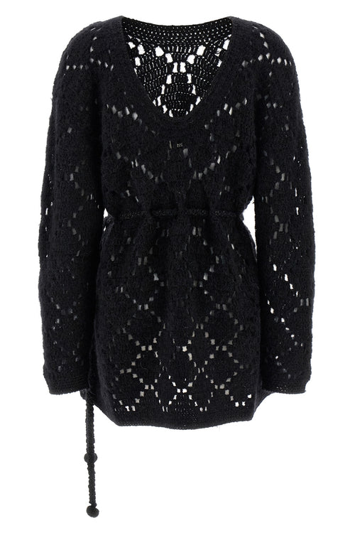 ISABEL MARANT 'Merida' mini dress For Women 38% polyamide 32% wool 30% mohair wool