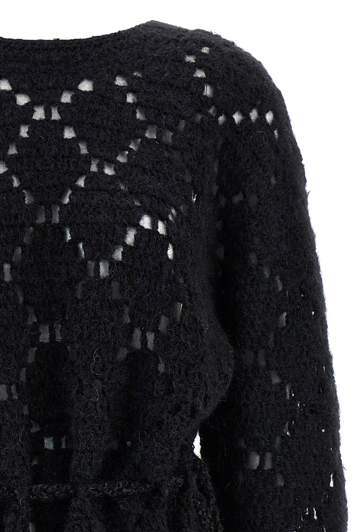 ISABEL MARANT 'Merida' mini dress For Women 38% polyamide 32% wool 30% mohair wool